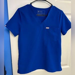 SET- Figs scrubs, top and bottoms. Size XS. Blue. Excellent condition